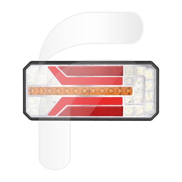 PILOTO TRASERO LED DINÁMICO IZQUIERDO 10/30V